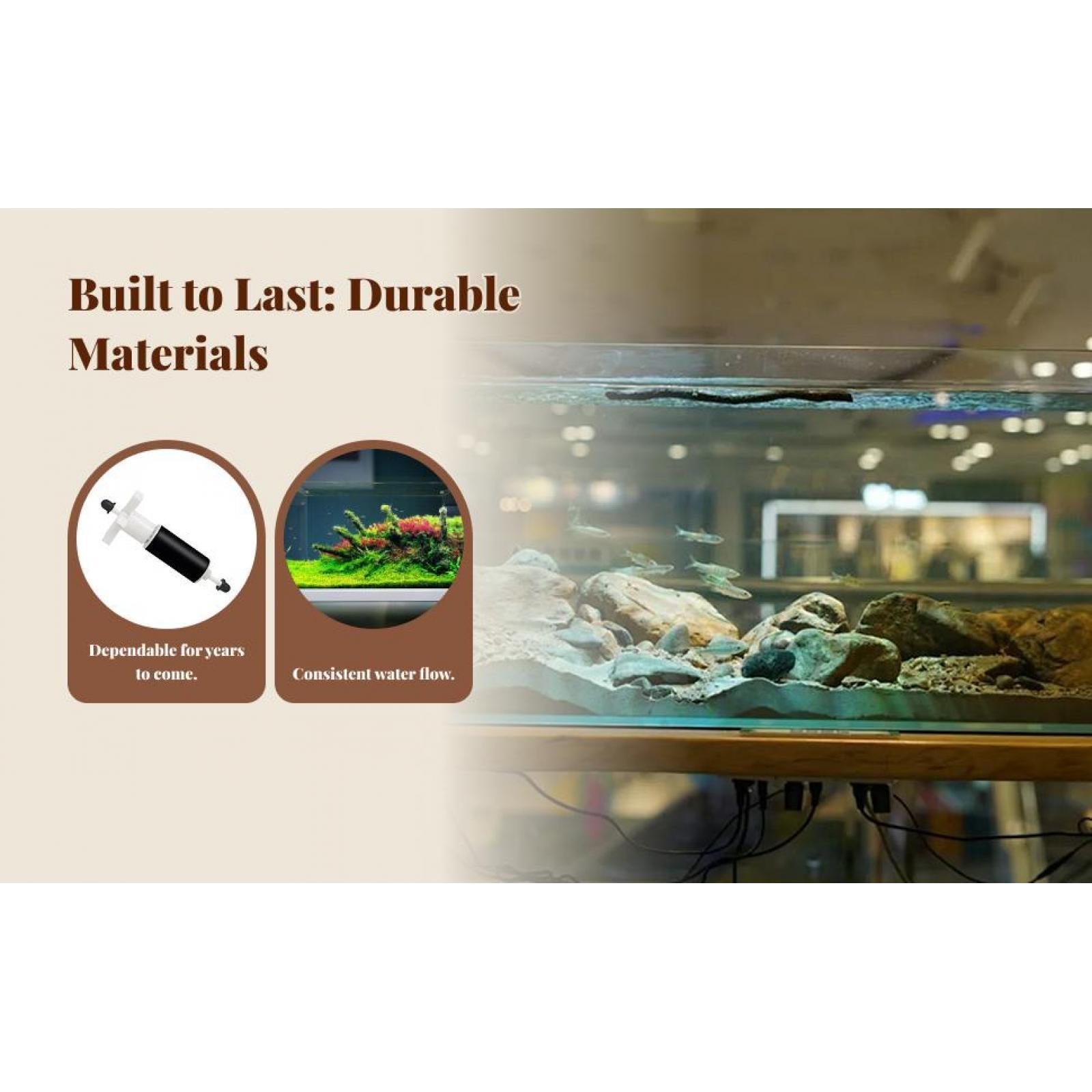 Aquarium Fish Low Maintenance - Ersatz-Laufrad für Teichpumpen für Aquarien- und