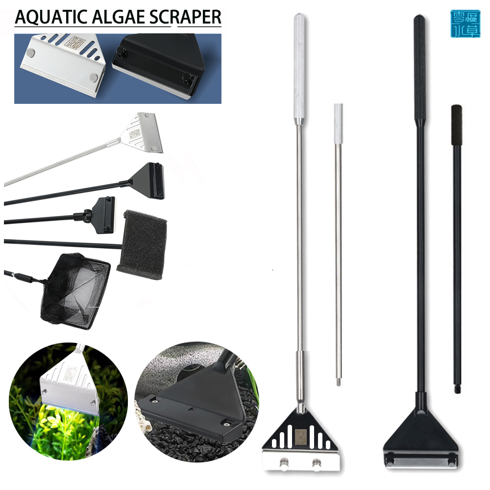 Algae Scraper Blade - Edelstahl Aquarium Aquarium Algen Schaber Klinge