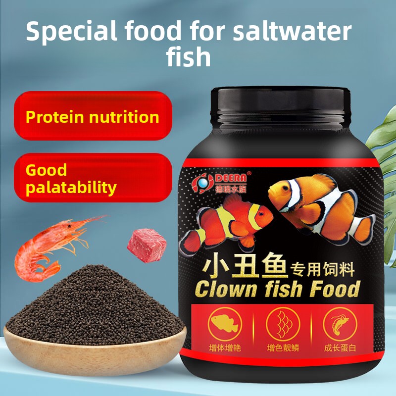 Fish Food Flake - DEERA Clownfisch & Tang-Essen | Sinkende