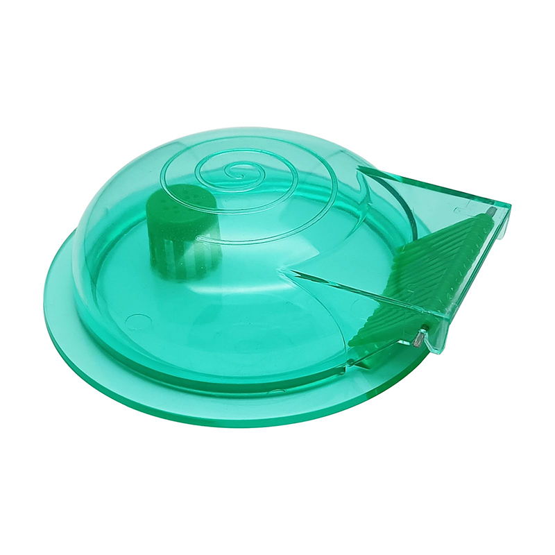 Aquarium Fish Green - Aquarium-Schneckenfalle, Kunststoff-Schneckenfänger für Süßwasser-Aquarien, grüne Schneckenfangbox.