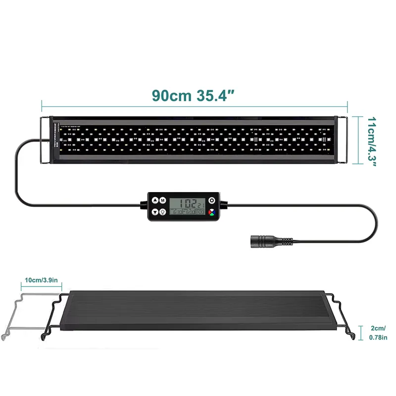 Aquarium Fish Light - SIROKA SRK-YFT 90 cm Vollspektrum LED-Aquariumbeleuchtung