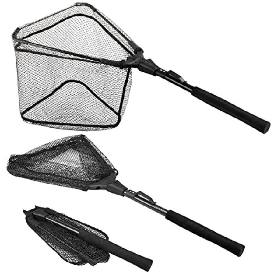 Fish Net Handle - Fischernetz, schwimmendes Landungsnetz, Kajaknetze mit festem,