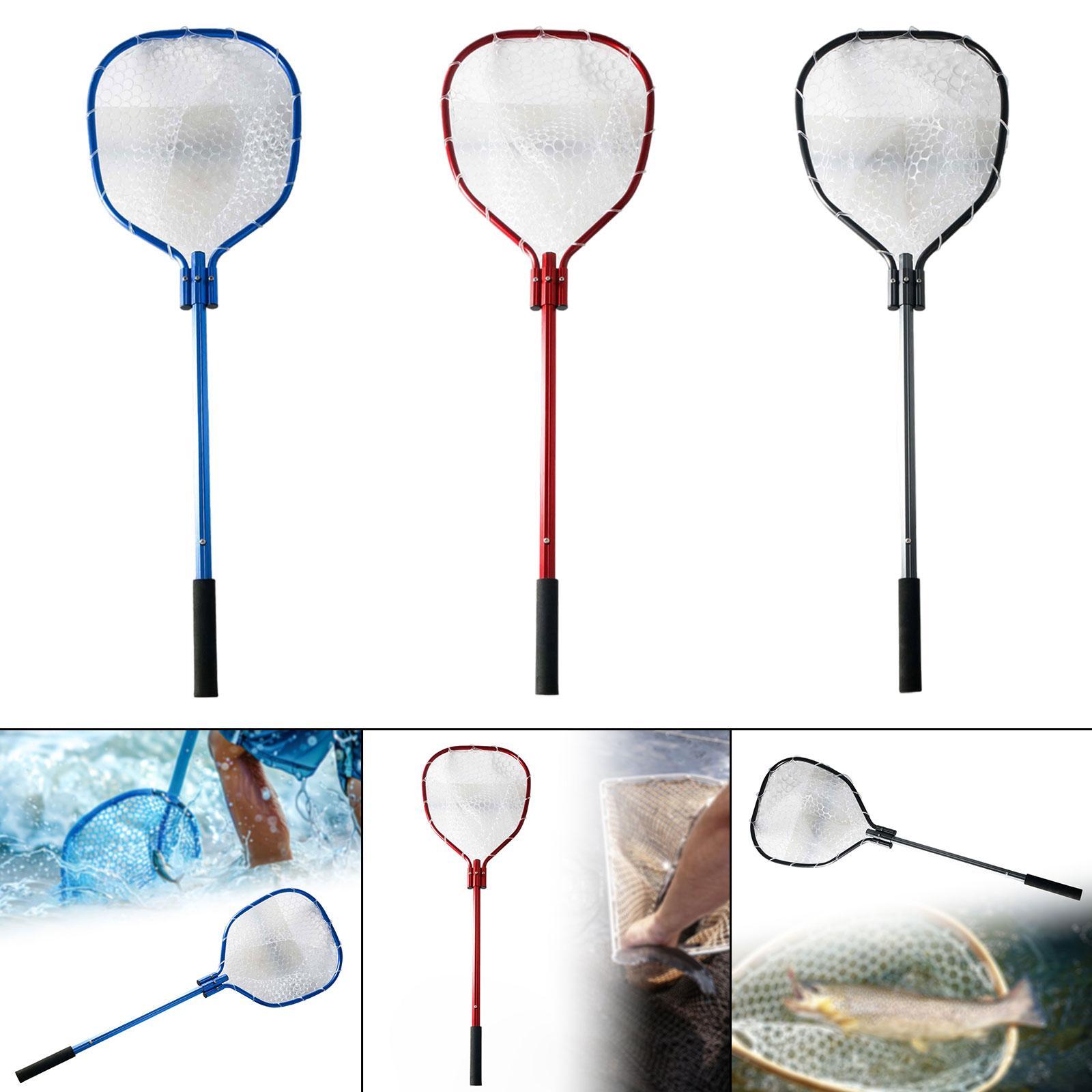 Fish Net Handle - Angelwerkzeug, faltbarer Griff, ausziehbares Netznetz für