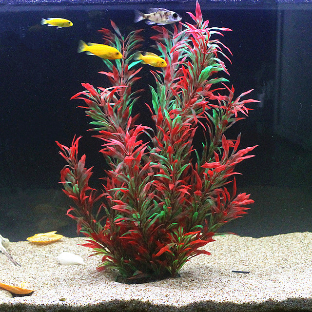 Fish Aquarium Home - 50CM Künstliche Aquarium Seltene Pflanzen Aquarium