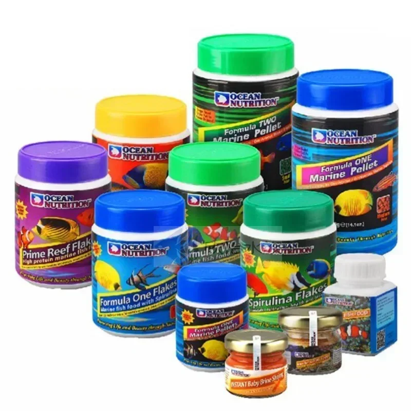 Fish Food Flake - Ocean Nutrition Formula Marine Pellet Foods
