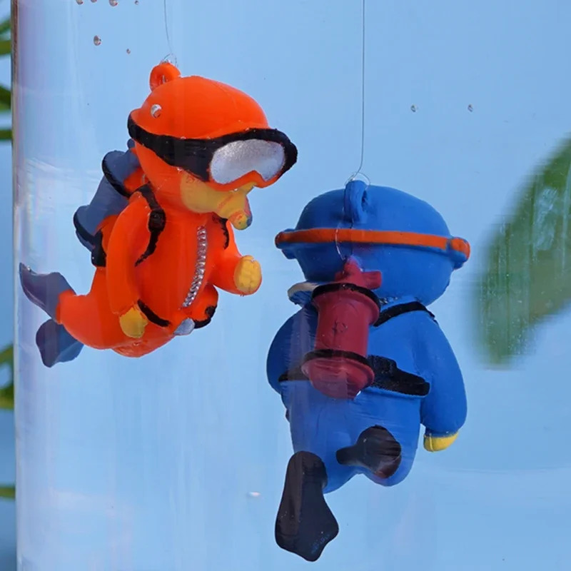 Aquarium Fish Cartoon - Beliebte Aquarium-Dekorationen für Fischbecken Landschaftsdekoration Zubehör