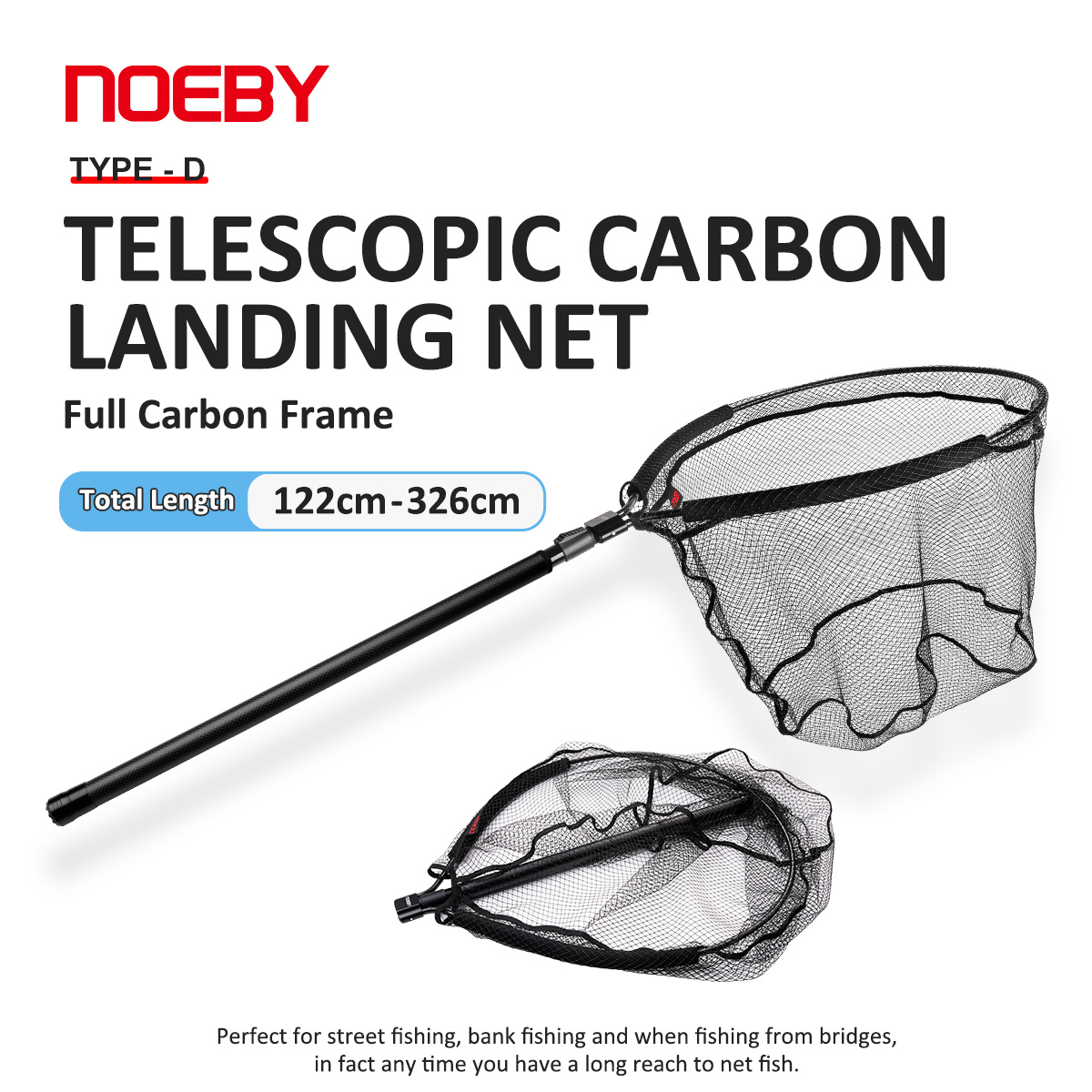 NOEBY Teleskopischer Landungsn – Fish Net Handle Bewertung und Preis