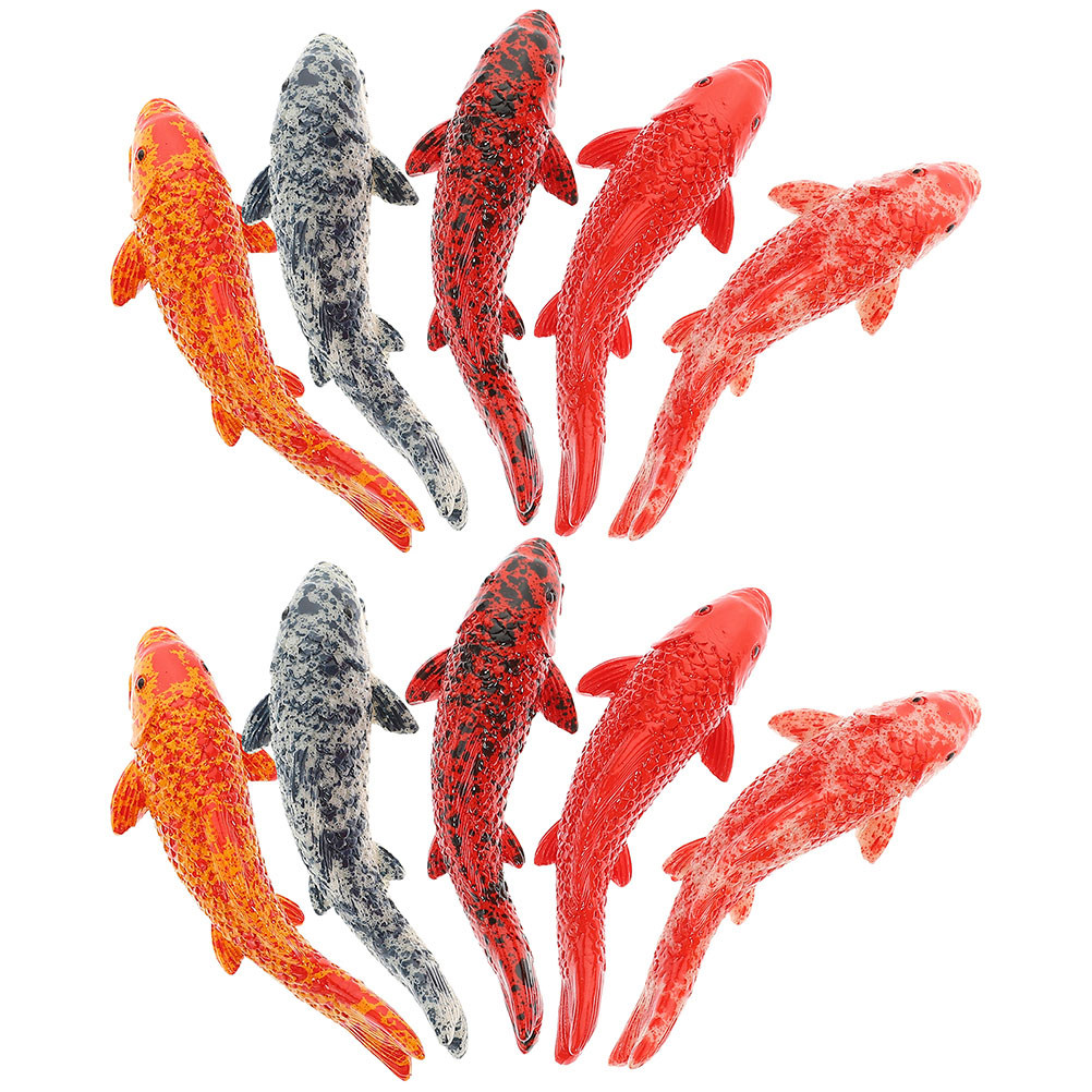 10 Stück Mini-Koi-Fisch-Dekora – Aquarium Fish Koi Bewertung und Preis