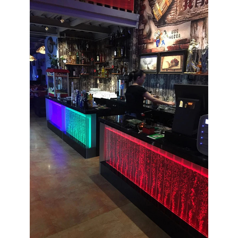 Maßgefertigte LED-beleuchtete  – Aquarium Fish Restaurant Bewertung und Preis
