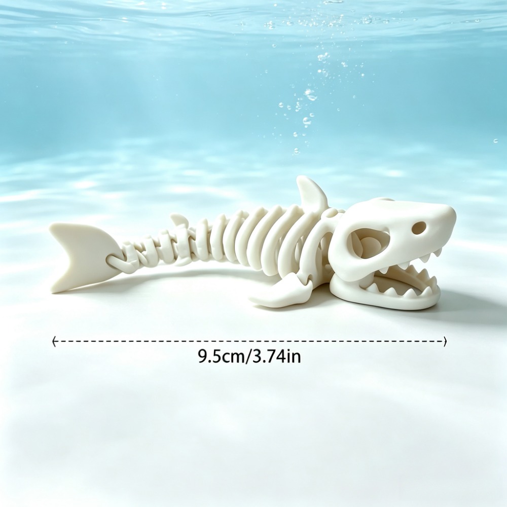 Haifisch-Skelett Aquarium-Deko – Aquarium Fish Cartoon Bewertung und Preis