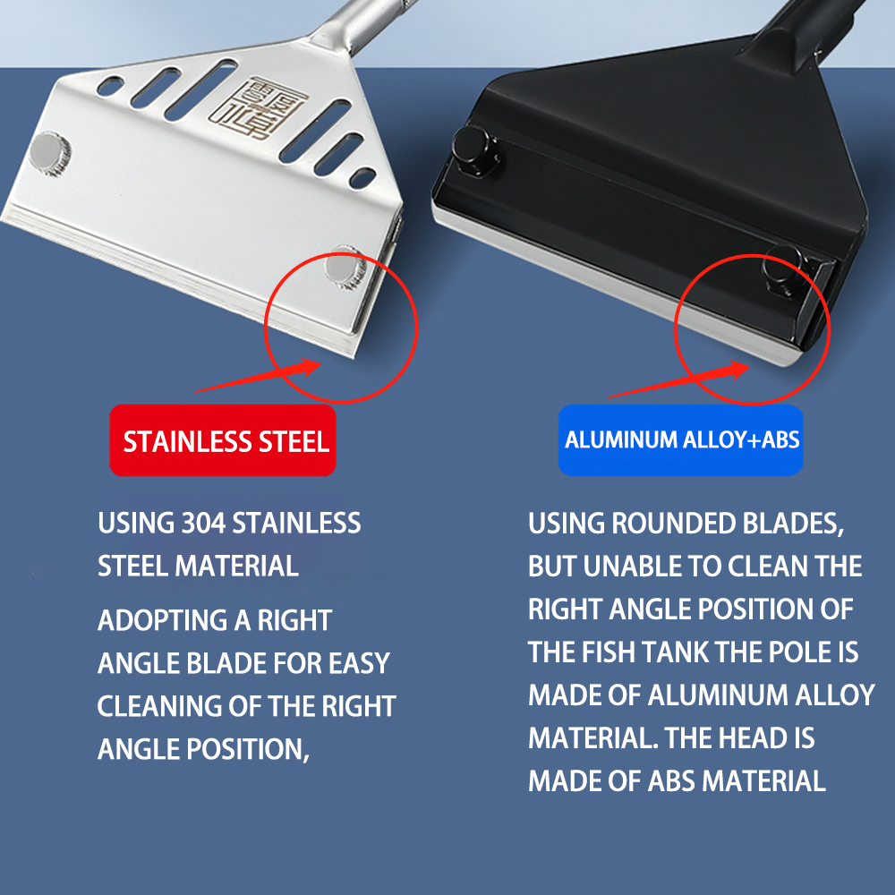 Edelstahl Aquarium Aquarium Al – Algae Scraper Blade Bewertung und Preis