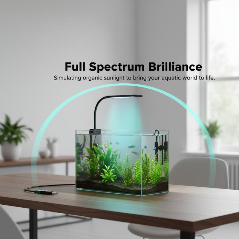 USB-Aquarium-Clipleuchte mit F – Fish Aquarium Home Bewertung und Preis