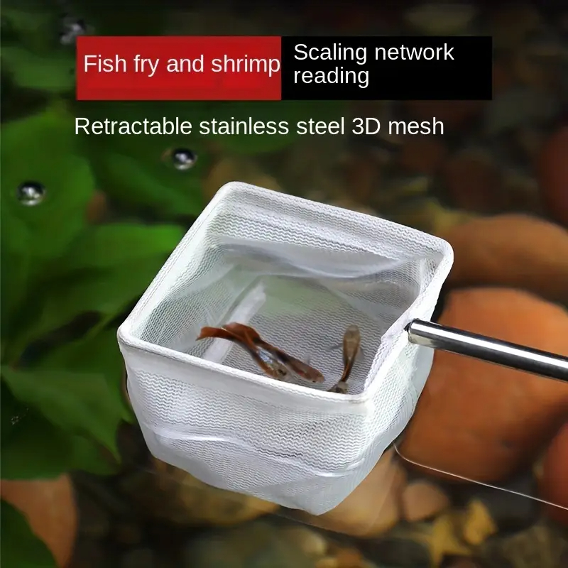 Quadratischer runder Edelstahl – Fish Net Handle Bewertung und Preis