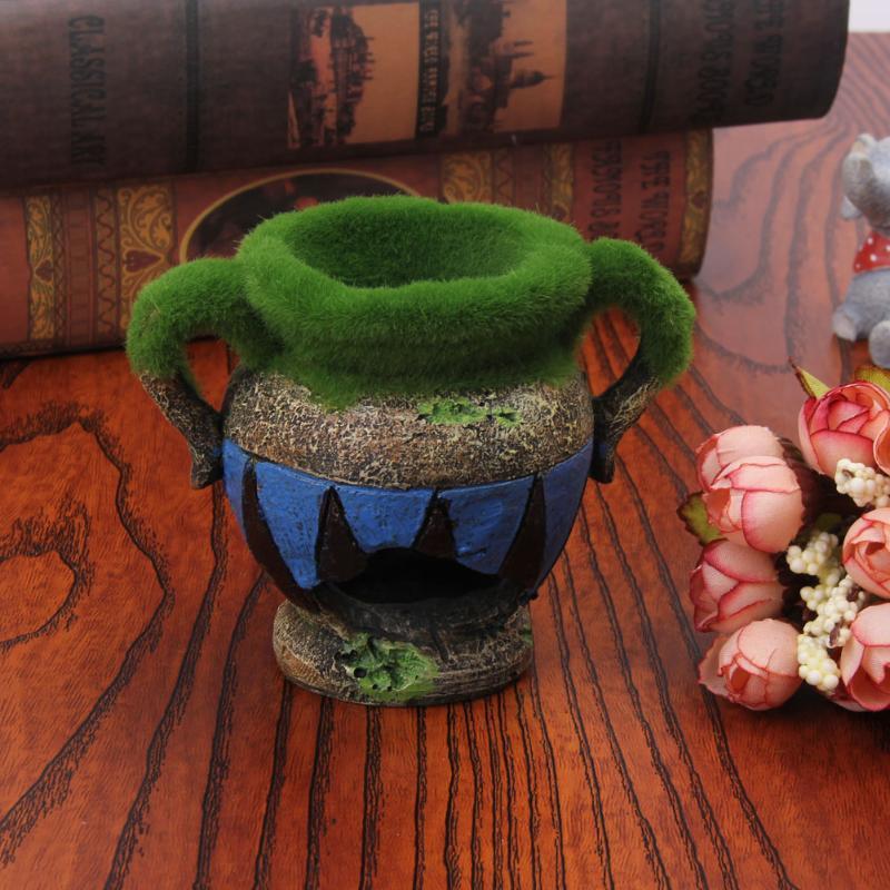1 Stück Harzvase mit Moos, Aqu – Aquarium Fish Cartoon Bewertung und Preis