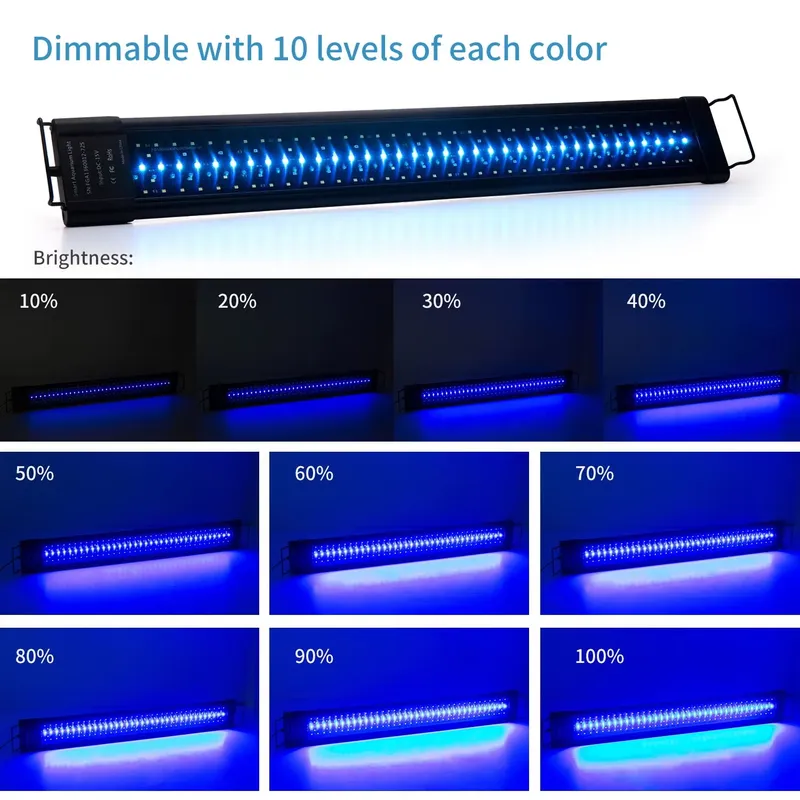 LED Programmierbare Aquariumbe – Aquarium Fish Light Bewertung und Preis