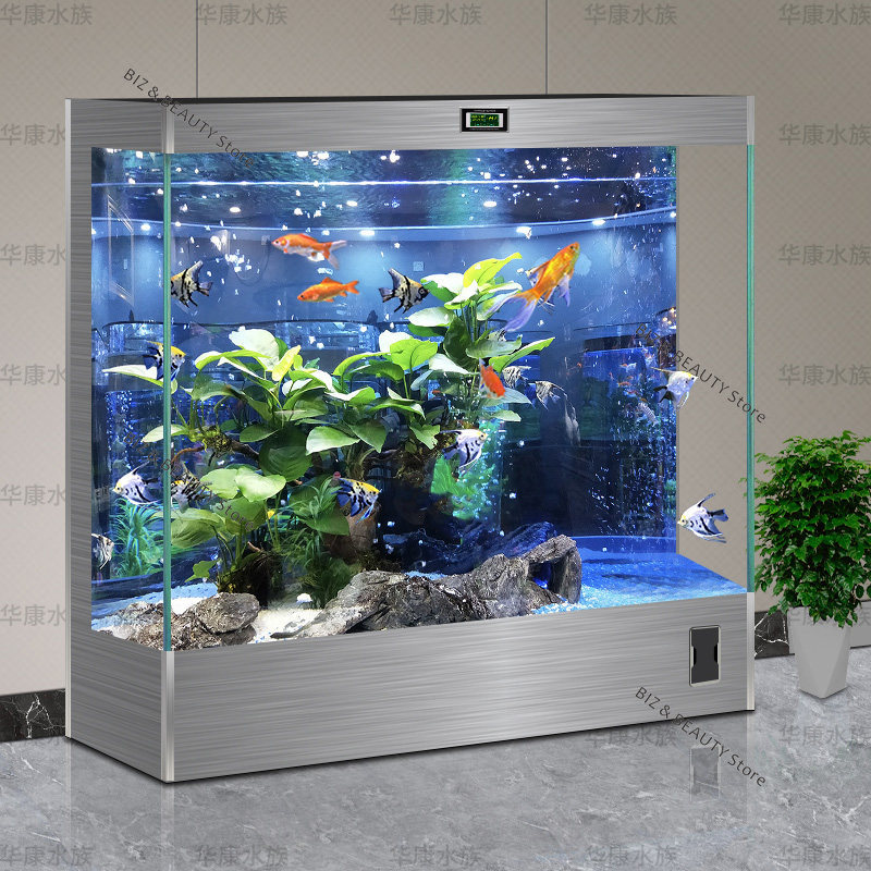 Neues ultraweißes Glas-Aquariu – Aquarium Fish Low Maintenance Bewertung und Preis