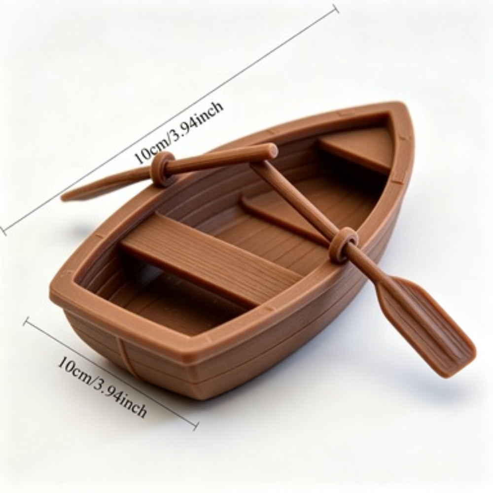 Mini Doppelruder-Holzboot Aqua – Aquarium Fish Cartoon Bewertung und Preis