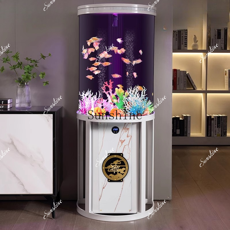 Halbkreisförmiges Wohnzimmer,  – Aquarium Fish Light Bewertung und Preis