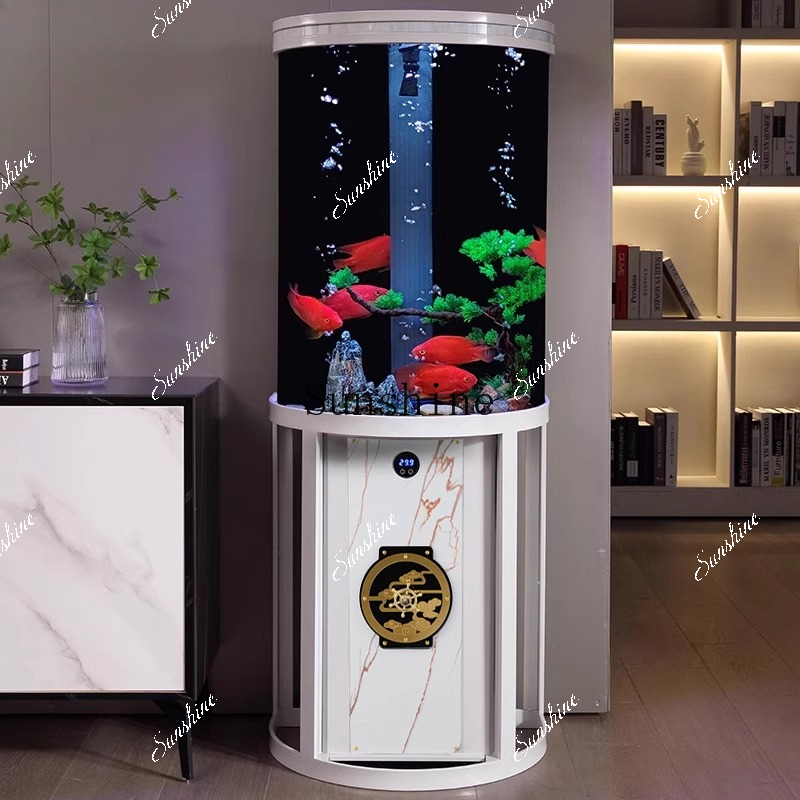 Halbkreisförmiges Wohnzimmer,  – Aquarium Fish Light Bewertung und Preis