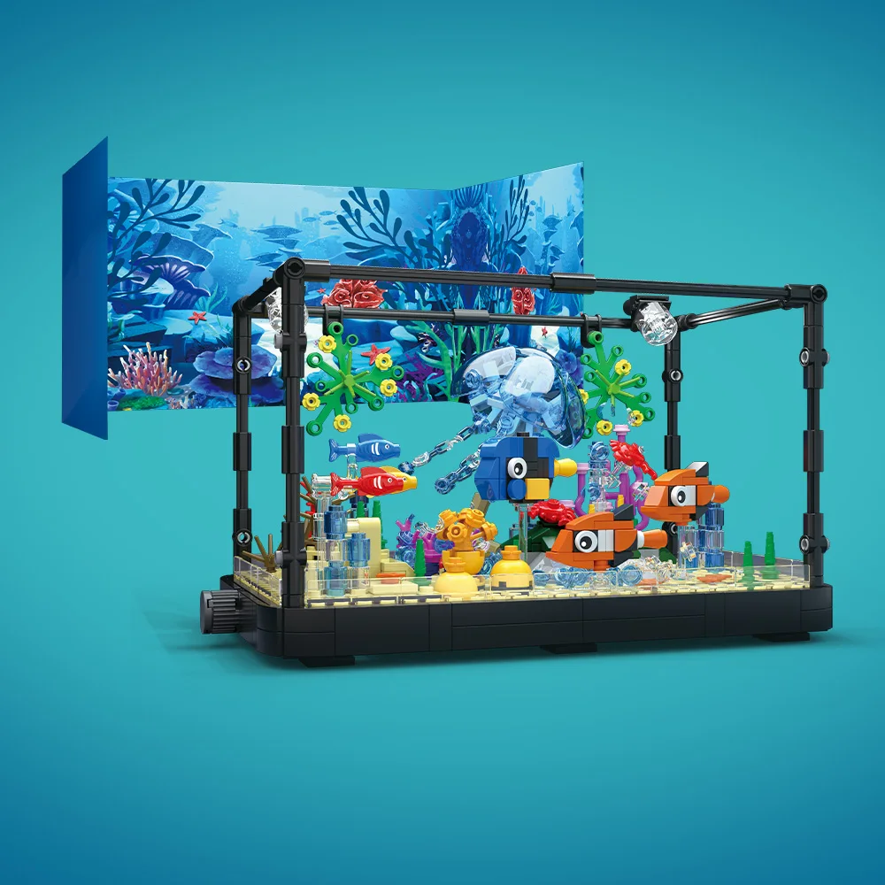Aquarium-Baustein-Set mit Lich – Aquarium Fish Light Bewertung und Preis