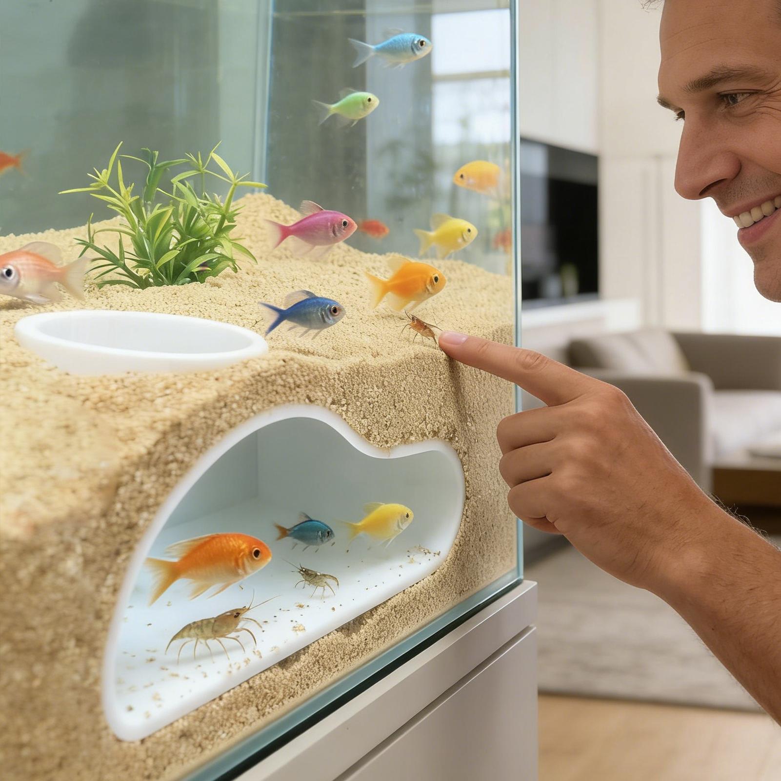 Aquarium-Untergrund-Tunnelhöhl – Aquarium Fish Restaurant Bewertung und Preis