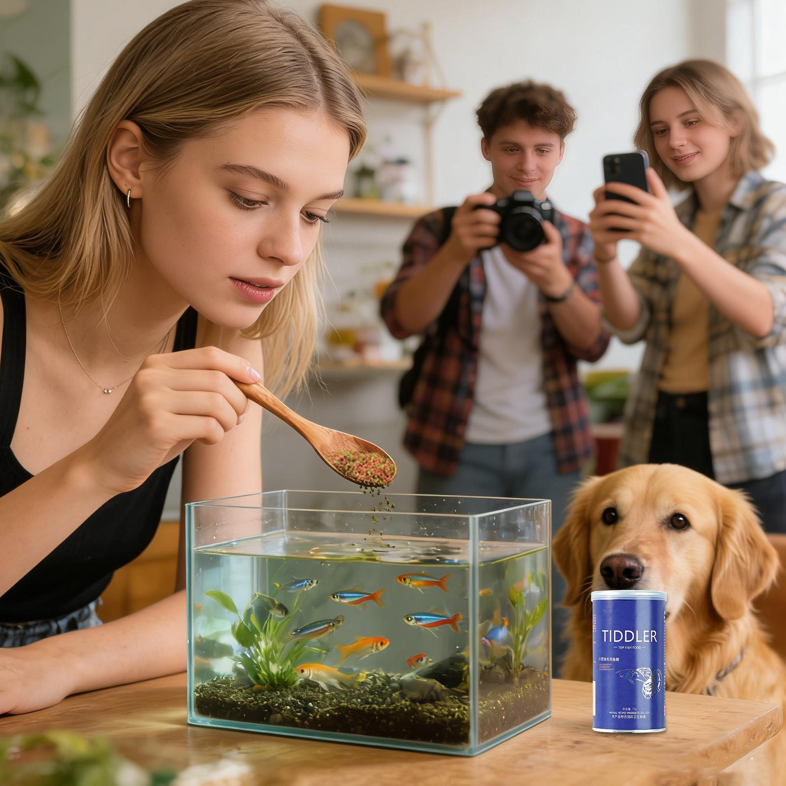 Fischfutter für Aquarien Klein – Aquarium Fish Restaurant Bewertung und Preis
