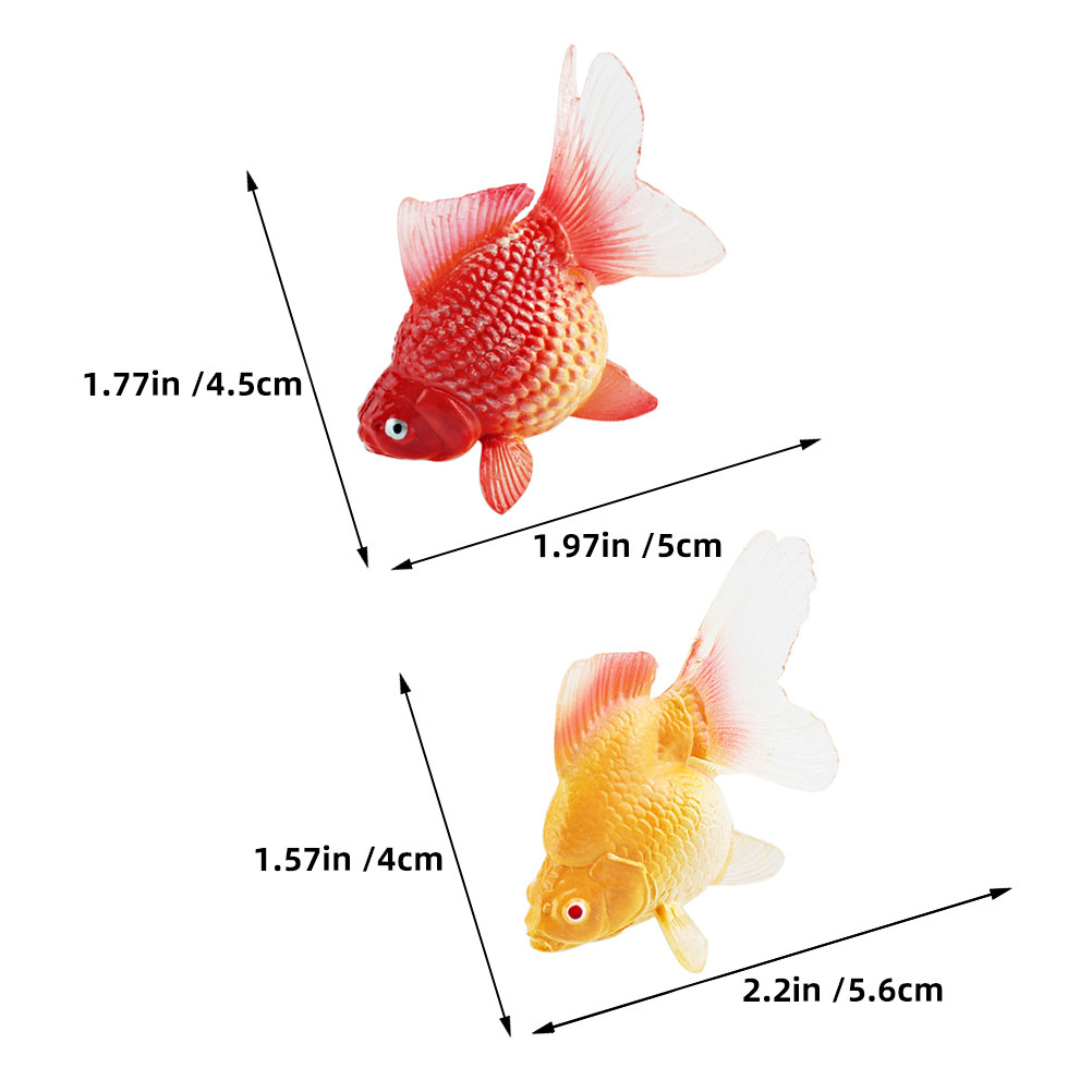 3 Stück realistische Miniatur- – Aquarium Fish Koi Bewertung und Preis