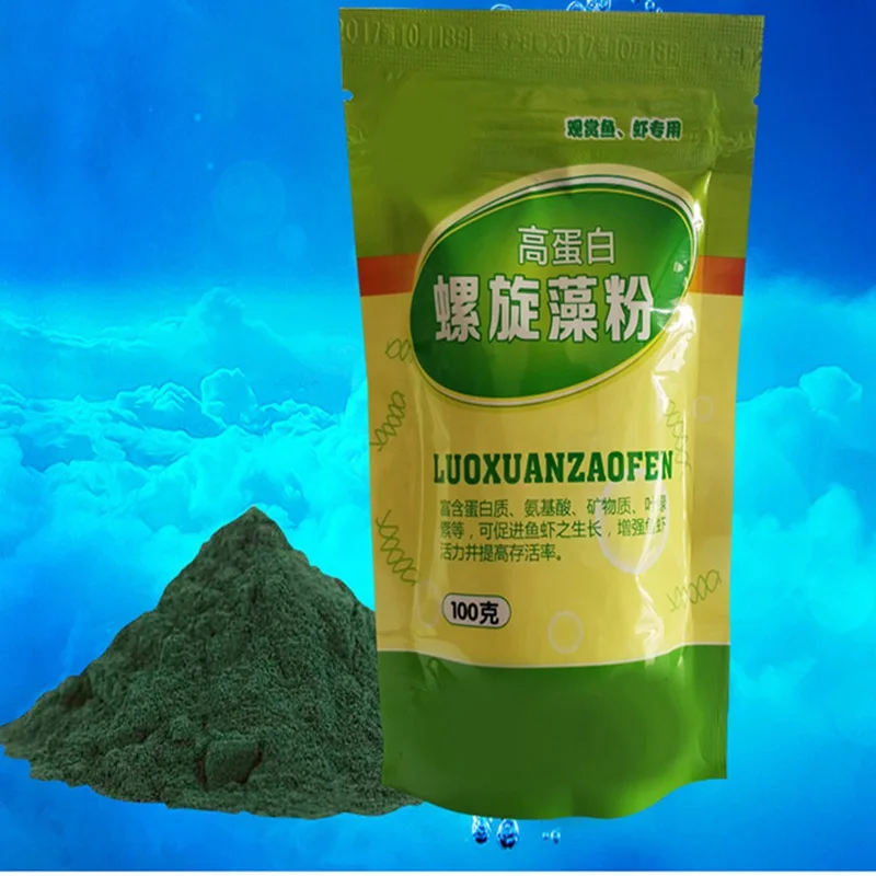 Spirulina-Pulverflasche, gesun – Fish Food Flake Bewertung und Preis