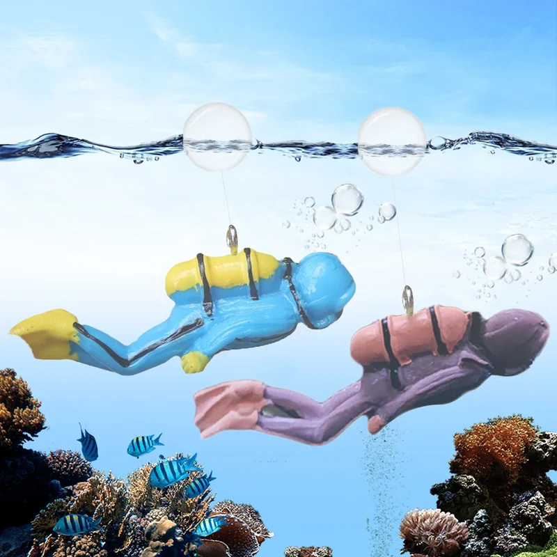 1/2 Stück Aquarium-Dekorations – Aquarium Fish Cartoon Bewertung und Preis