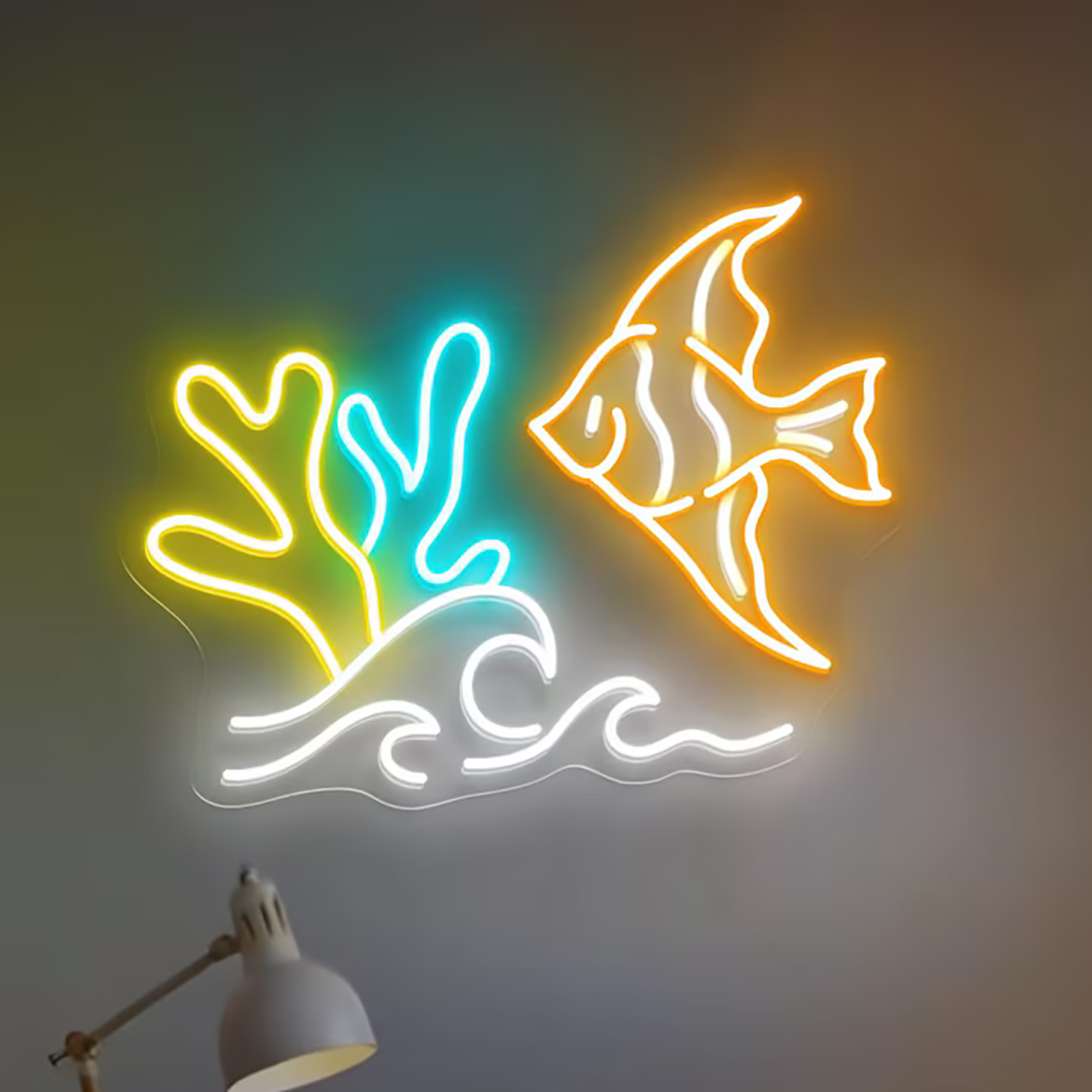Fisch Neonschild Meerestier Ne – Aquarium Fish Restaurant Bewertung und Preis